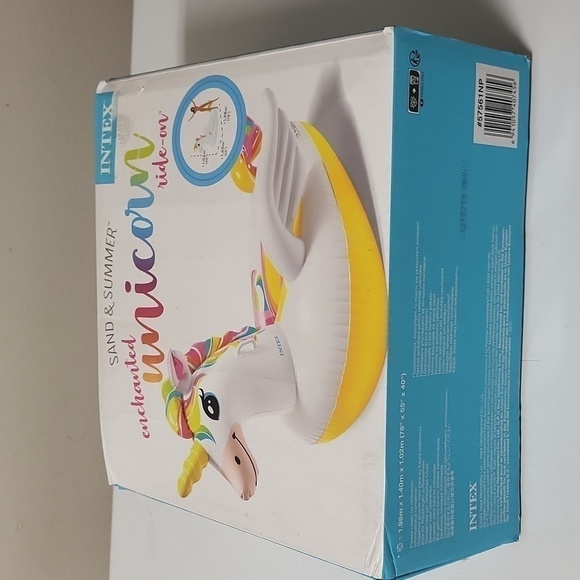 New intex Sand and summer  enchanted unicorn 🦄 ride on - Picture 5 of 12